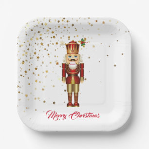 Holiday Paper Plates-Nutcracker Paper Plate