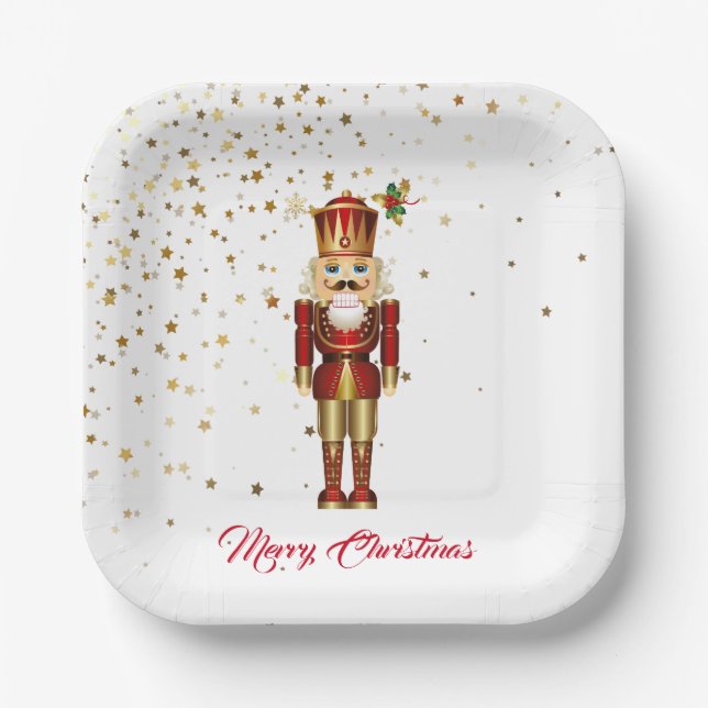 Holiday Paper Plates-Nutcracker Paper Plate (Front)