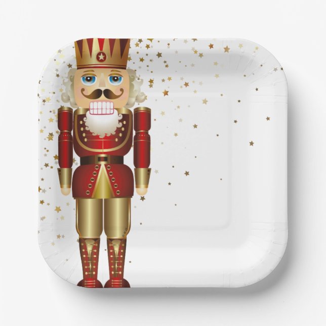 Holiday Paper Plates-Nutcracker Paper Plate (Front)