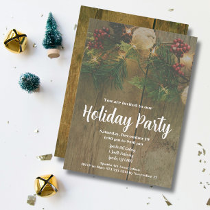 Holiday Party business invitation