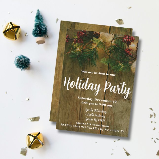 Holiday Party business invitation (Creator Uploaded)