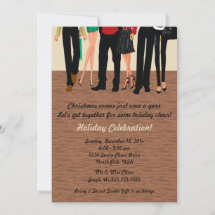 Holiday Party Couples Invitation