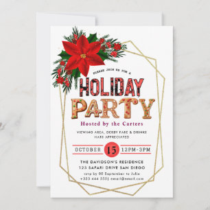 Holiday Party Invitation