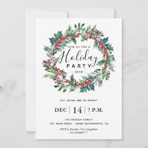 Holiday Party Invitation
