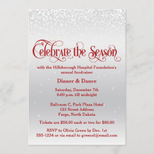 Holiday Party Invitation   Celebrate the Season