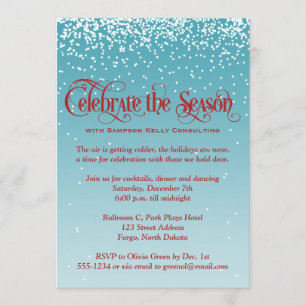 Holiday Party Invitation   Celebrate the Season 2