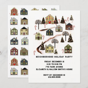 Holiday Party Invitations