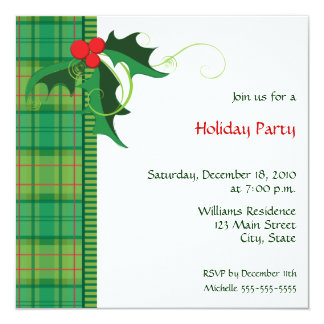 Formal Christmas Party Invitations & Announcements | Zazzle.co.uk