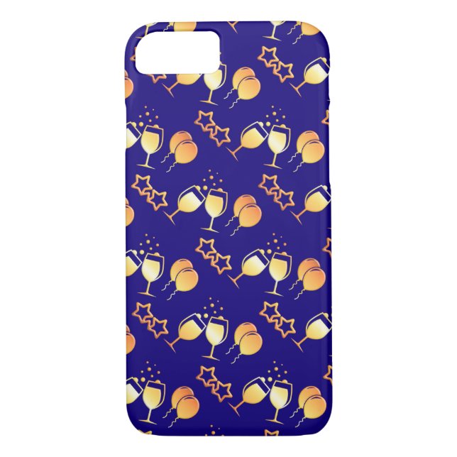 holiday party pattern Case-Mate iPhone case (Back)