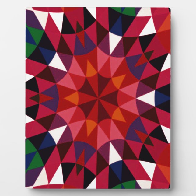 Holiday Pattern Plaque (Front)