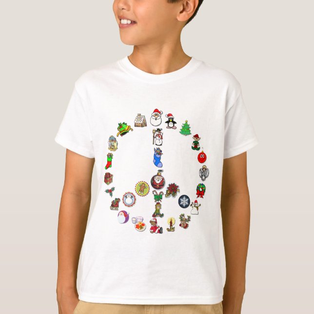 Holiday Peace T-Shirt (Front)