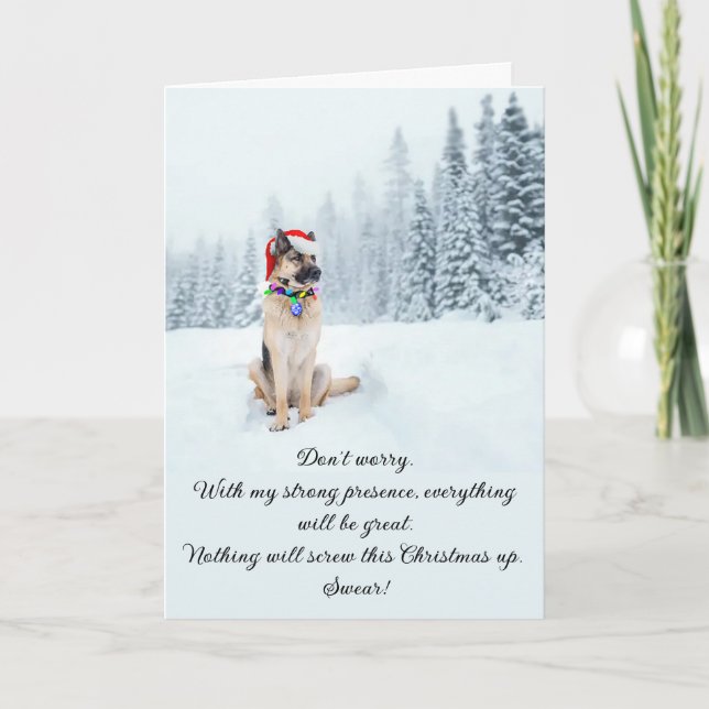 Holiday Pets At The Ready Card (Front)