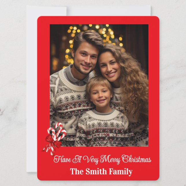 Holiday Photo Card (Front)