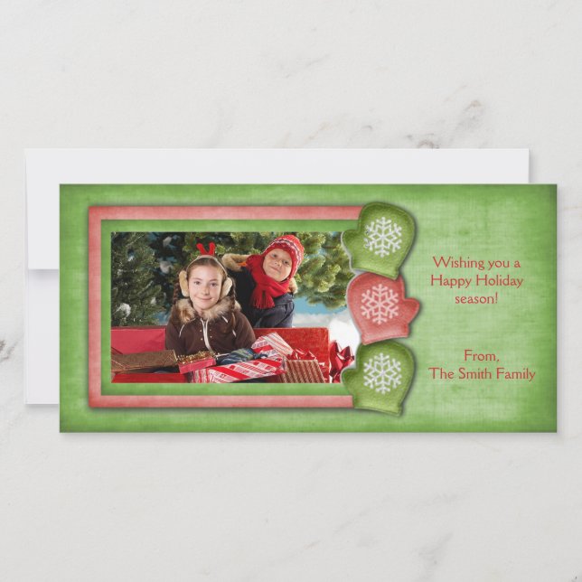 Holiday Photo card (Front)