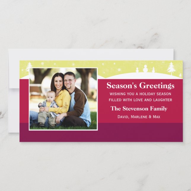 Holiday Photo Card (Front)