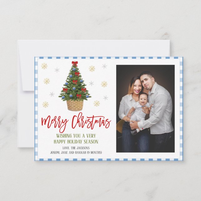 Holiday Photo Card  (Front)
