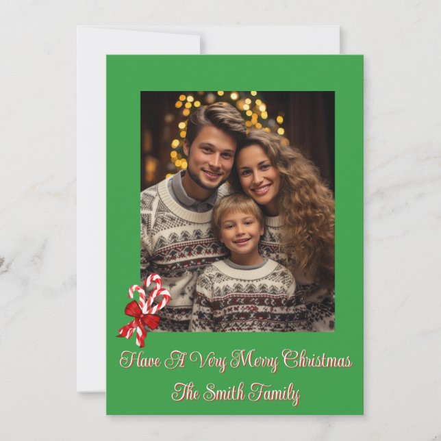 Holiday Photo Card (Front)