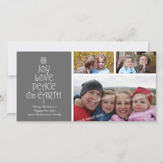 Holiday Photo Card (Front)