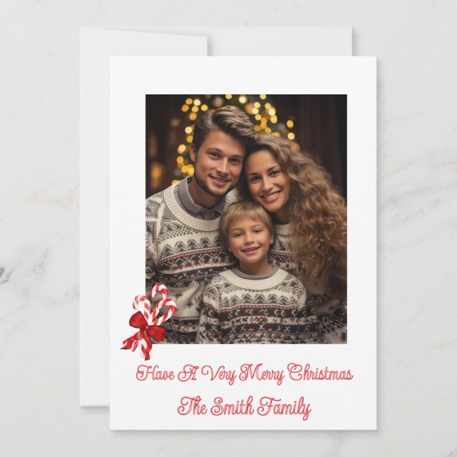 Holiday Photo Card (Front)