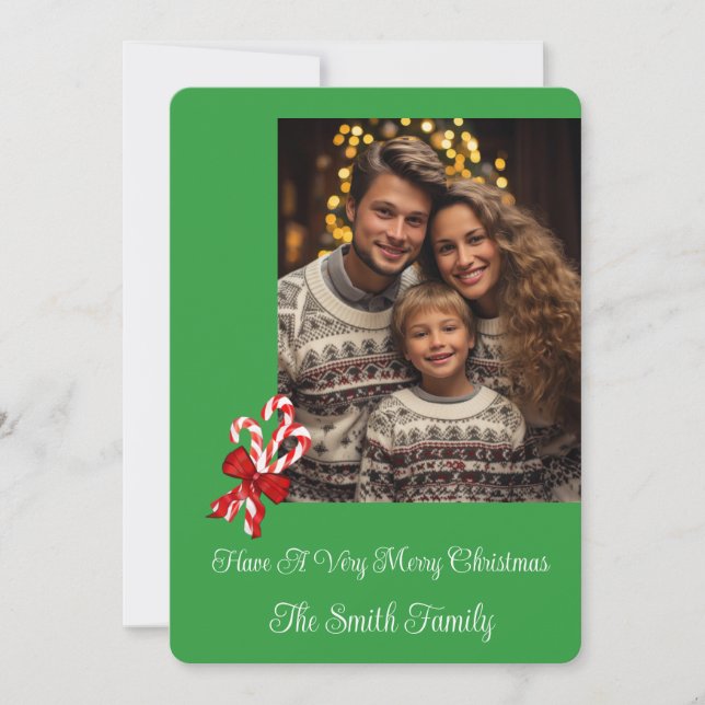 Holiday Photo Card (Front)