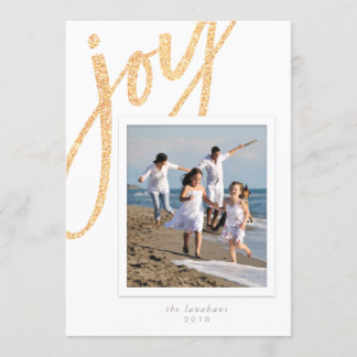Holiday Photo Card *Sparkle Joy*