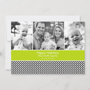 Holiday Photo Card with 3 photos