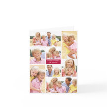 Holiday Photo Collage Christmas Card