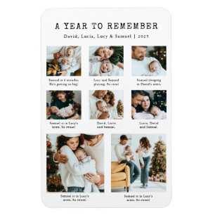 Holiday Photo Magnet