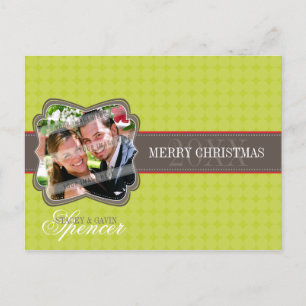 HOLIDAY PHOTO POSTCARD :: decorativeband 3L