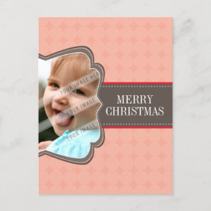 HOLIDAY PHOTO POSTCARD :: decorativeband 6P