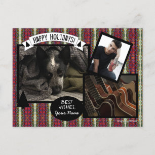 Holiday Photo Postcard HAMbWG