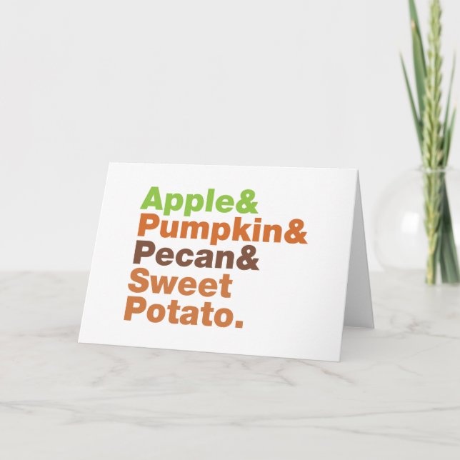 Holiday Pies ~ Festive Xmas Thanksgiving Christmas (Front)