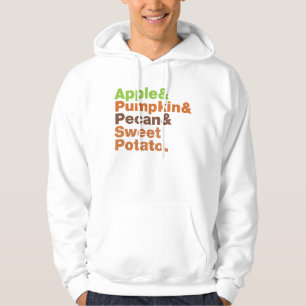 Holiday Pies ~ Festive Xmas Thanksgiving Christmas Hoodie