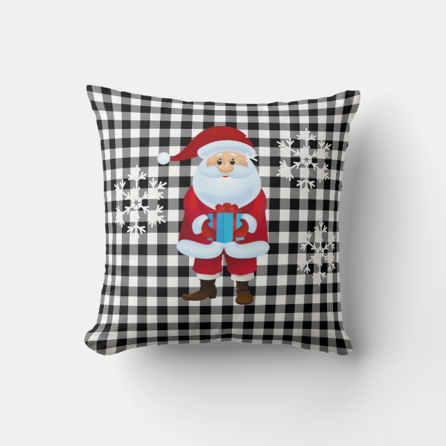 Holiday Pillow-Santa Cushion (Front)