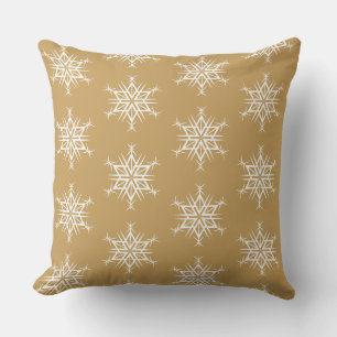 Holiday Pillow-Snowflakes Cushion