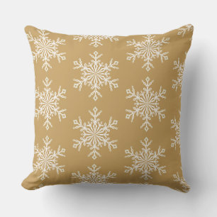 Holiday Pillow-Snowflakes Cushion