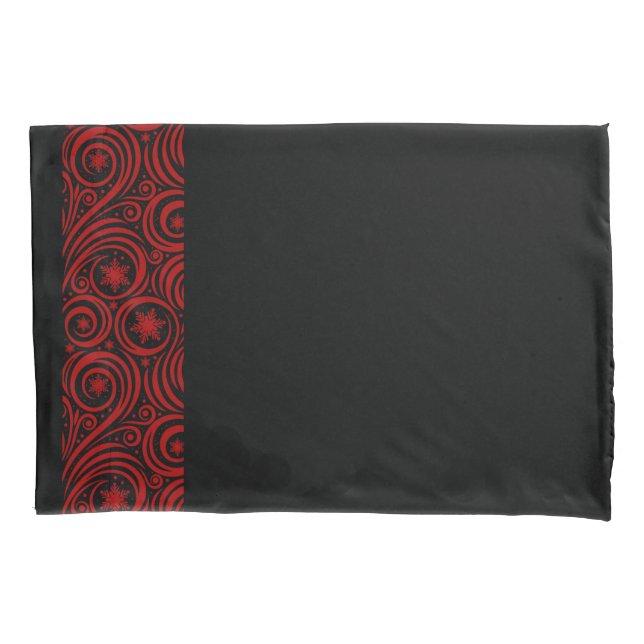 Holiday Pillowcase-Snowflakes Pillowcase (Front)