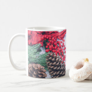 Holiday Pine Cone Collection Coffee Mug