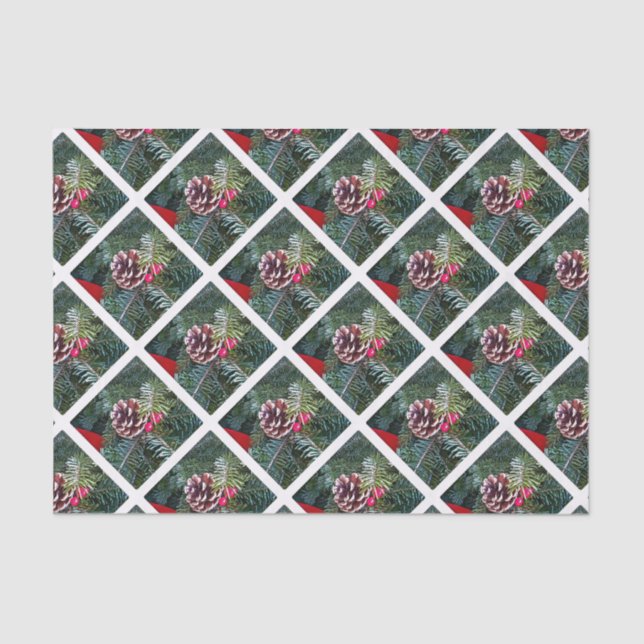 Holiday Pine Tissue Paper (Front)