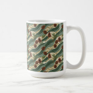 Holiday Pinecone Coffee Mug