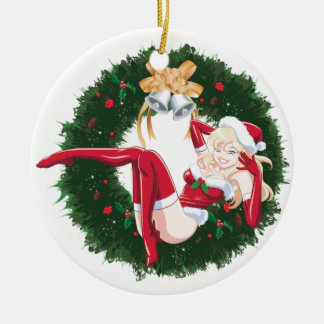 Holiday Pinup Ornament