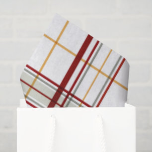 Holiday Plaid Christmas Tissue Paper