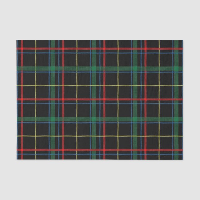 Holiday Plaid Tissue Paper (Front)