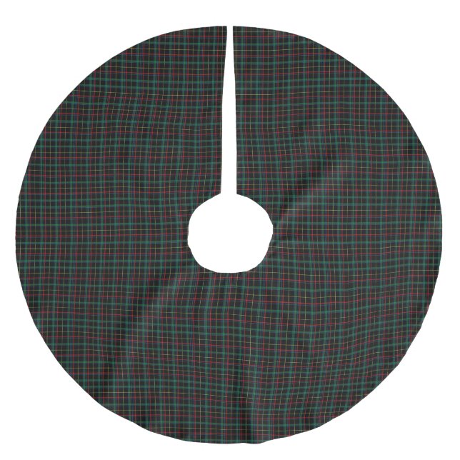 Holiday Plaid Tree Skirt (Front)