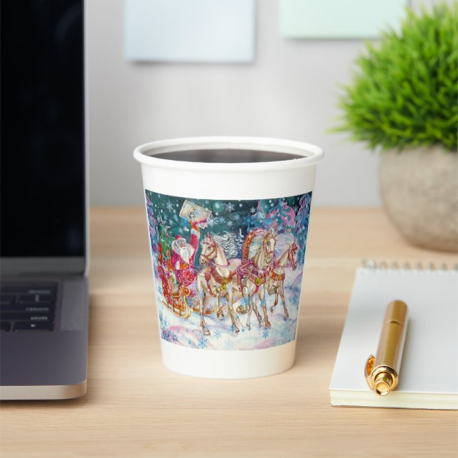 Holiday Pleasure Paper Cups (Insitu)