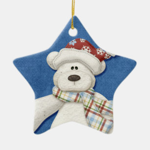 Holiday Polar Bear Ornament