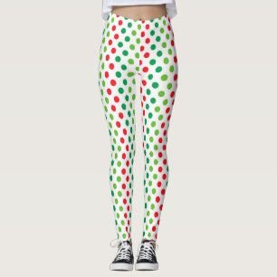 Holiday Polka-dots Leggings