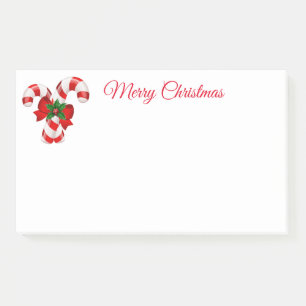 Holiday Post-it-Notes-Candy Canes Notes