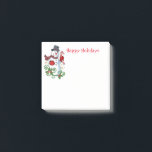 Holiday Post-it-Notes Post-it Notes<br><div class="desc">Post-it-Notes shown in white with a festive Christmas holiday snowman print.
Customise this item or buy as is.</div>
