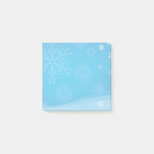 Holiday Post-it-Notes Snowflakes Post-it Notes